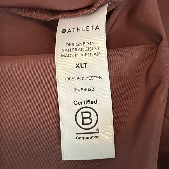 Athleta Drip Drop Rain Jacket in Mauve Brown Size XL Tall NWT - Picture 12 of 13